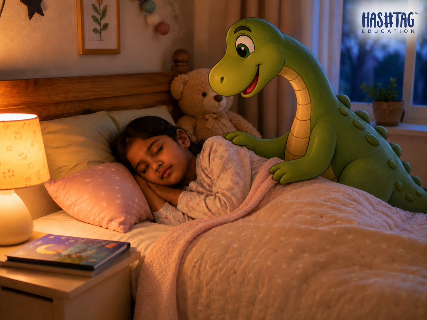 Child sleeping peacefully — healthy sleep habits for children