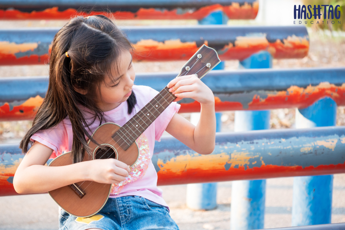 Music Activities for Preschoolers with kids clapping, dancing, and learning rhythm at home